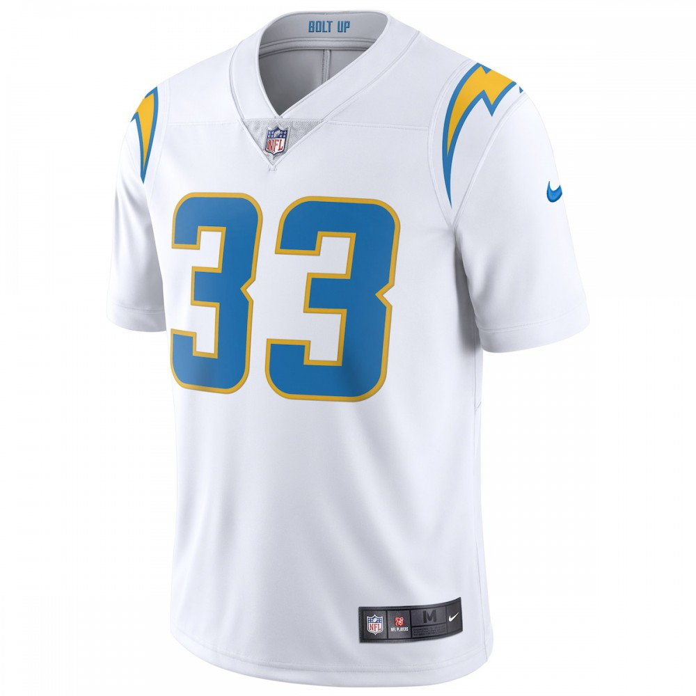 Derwin James Los Angeles Chargers Nike Vapor Limited Jersey - White-GridironStore